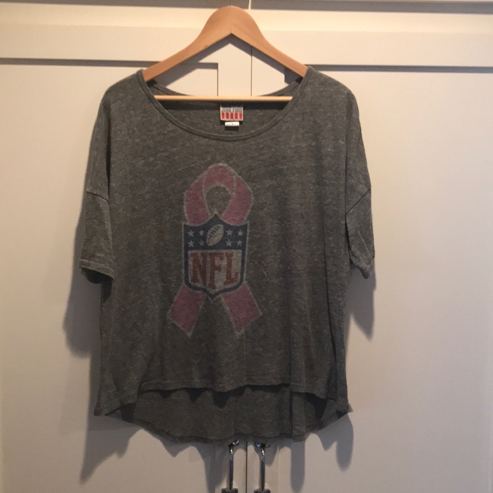 Junk Food NFL breast cancer awareness shirt